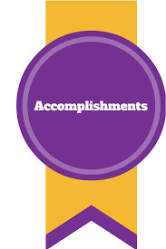 Name An Accomplishment you are Proud of this Year, dear?