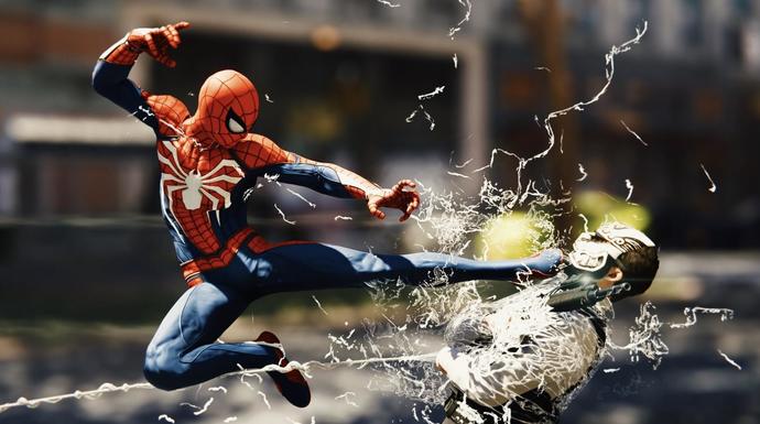 What kind of fighting styles does Spider-Man seem to take from?