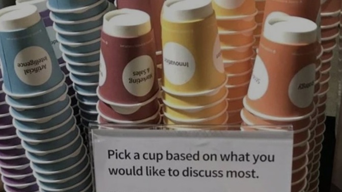 What would be on your cup?