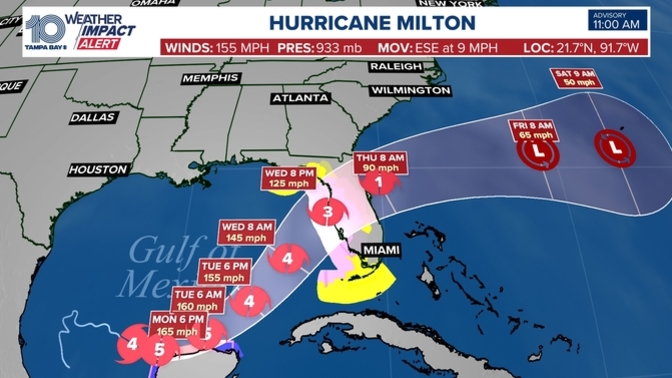Anybody in path of the hurricane?