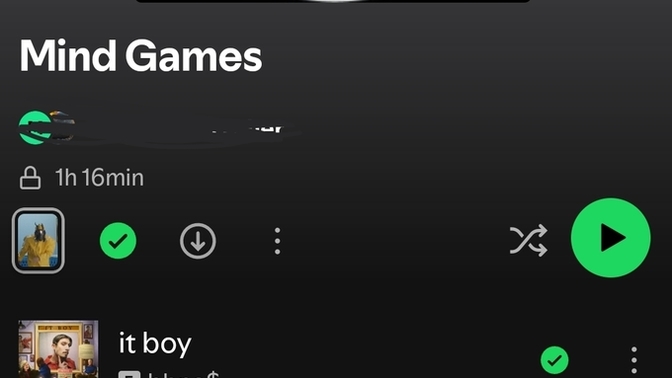 Spotify Mind Games?