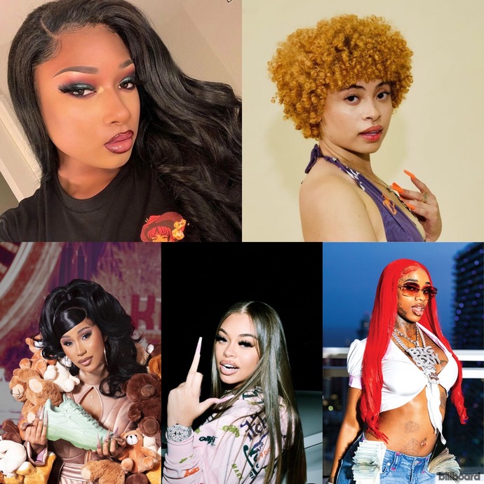 Which era of female rappers you prefer to listen to if you had to choose, 90s or modern?