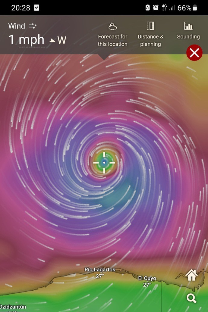 Have you ever been in the eye of a storm?