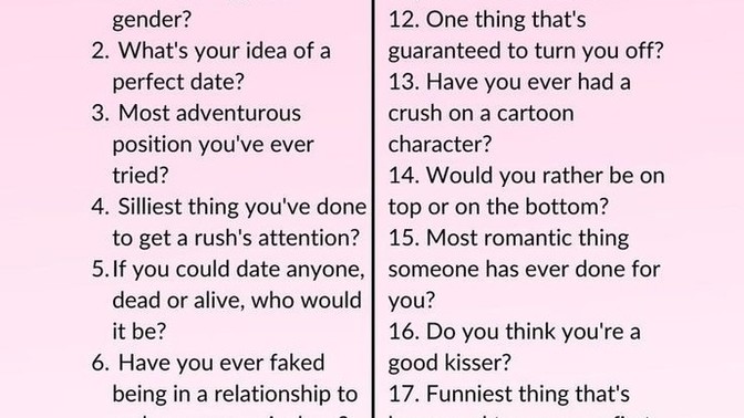 Wanna pick a number?