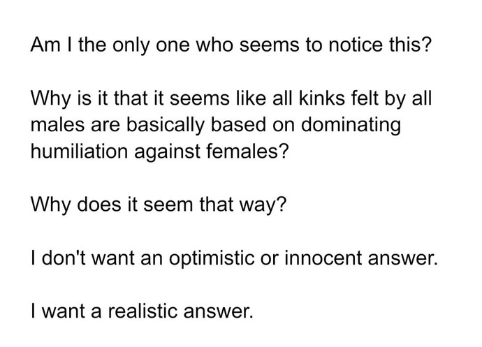 Am I the only one who seems to notice this?