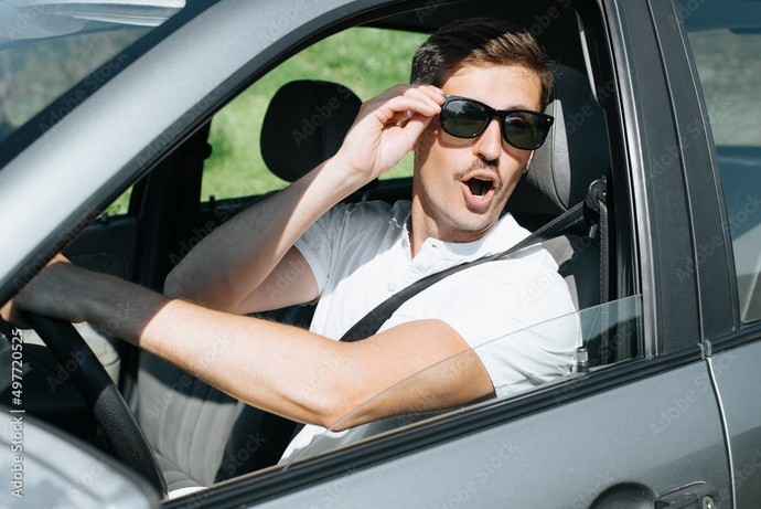 Ladies, do you find a guy more attractive or love him more behind a steering wheel?