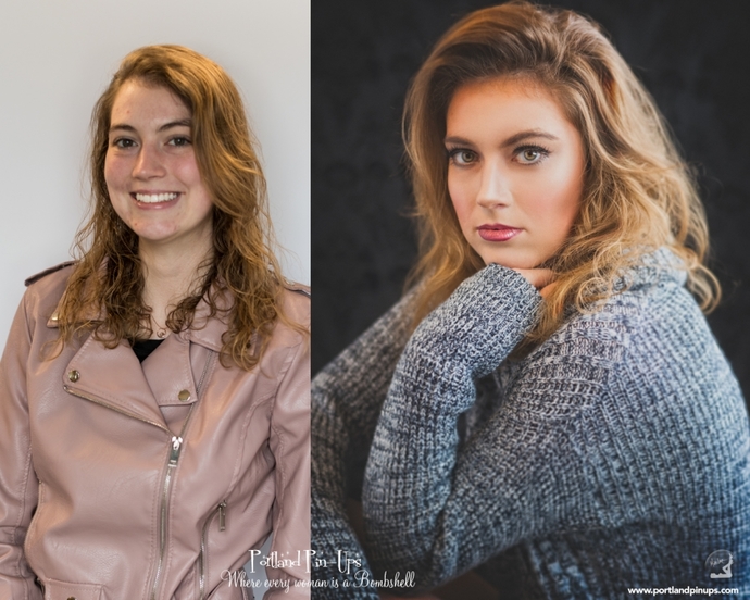 Two women. Similar features. One has amazing skin the other great makeup. Who do you choose?