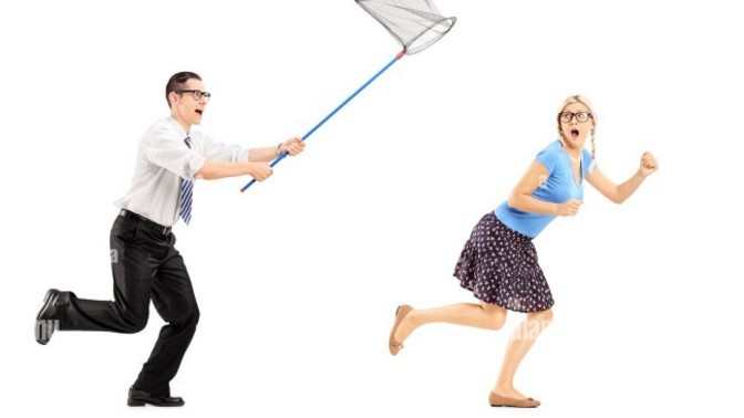 Why do women run away so easily then men?