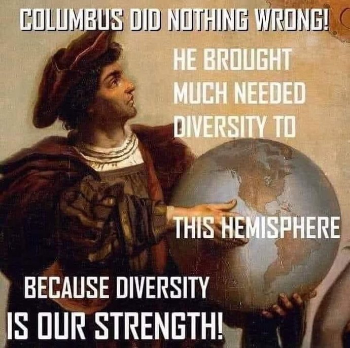 Should Columbus Day also be associated / shared with recognition for Indigenous People? Do you think you know the FULL & TRUE story of Columbus?