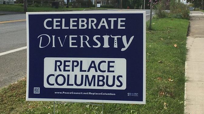 Do you think people who loves doversity should defend and support Colombus day since he diversified America?
