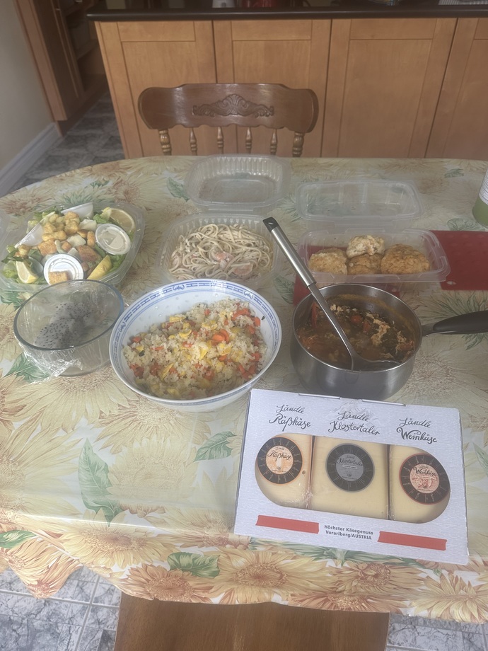 Does our 3 day Thanksgiving feast look good?