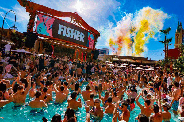 How could anyone ever get booked to perform at any Vegas pool parties?