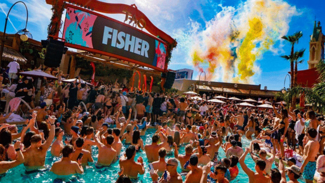 How could anyone ever get booked to perform at any Vegas pool parties?