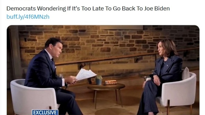 Is it too late to switch back to Biden?