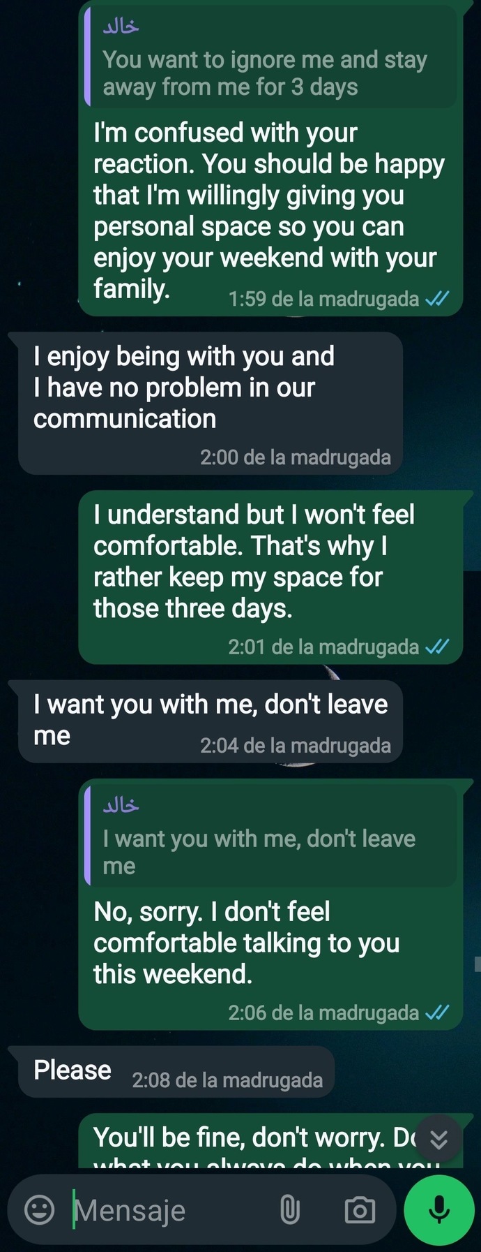 How do I stop being the “mistress” and move on with my life?