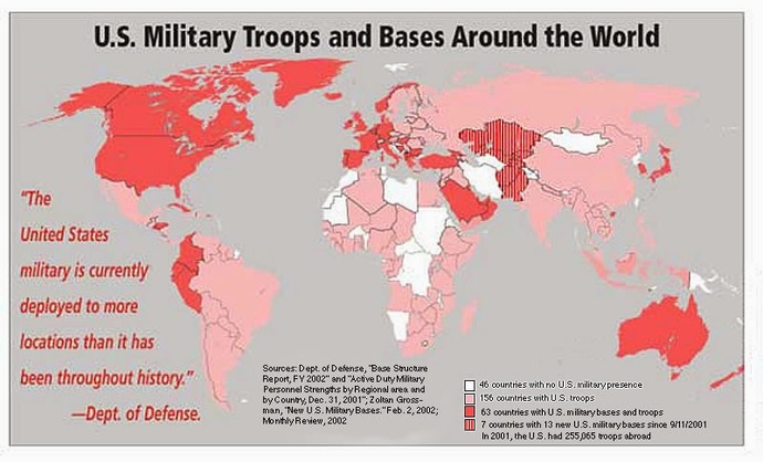 Even as they grow weaker, will the U. S. continue to over-expand, making enemies and follow the examples of Rome, Germany, and other failed empires?