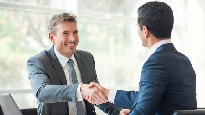 On what excuse do people go to a bank wearing cheap suits?