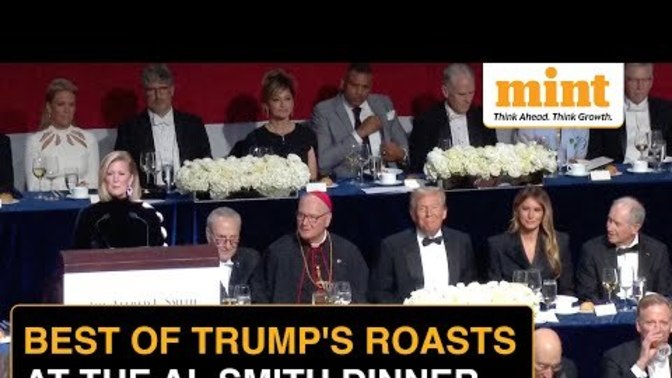 Did you enjoy Trumps comedy speech at AI Smith Dinner?