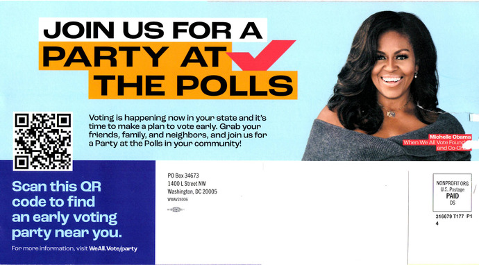 Are you joining the PARTY AT THE POLLS?