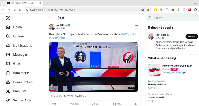 What do think about this Norwegian election?