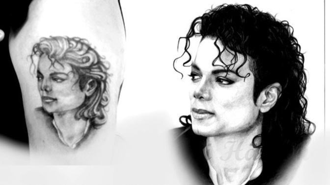 Women, if you were to get a tattoo of a male singer/celebrity you love and admire, who would it be?