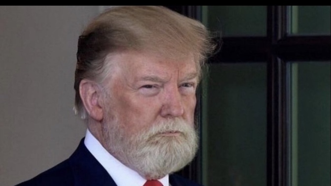 Should Donald Trump grow out his beard?
