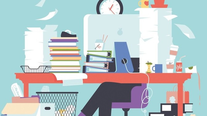 How long does it take you to get caught up after getting back to work?