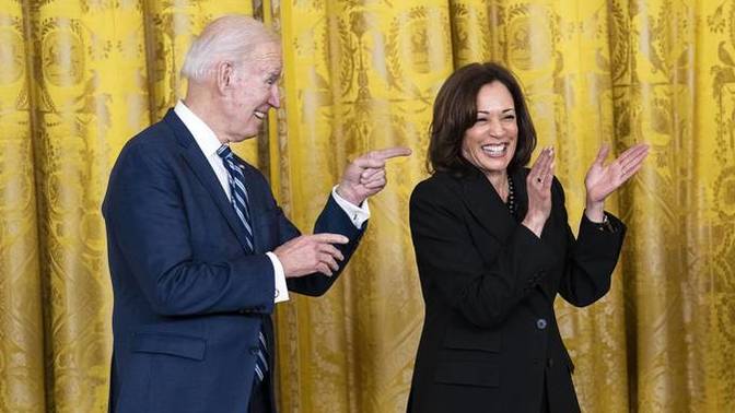 Do leftists think Kamala Harris, Joe Biden and Donald Trump are the same person?