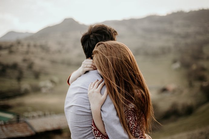 How would you react if a person of the opposite sex asked you for a hug?