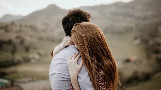 How would you react if a person of the opposite sex asked you for a hug?