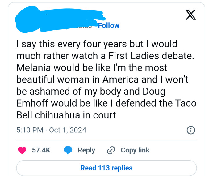 The tweet that inspired the question