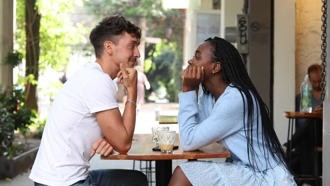 Is this a sign of interest/attraction from a quiet guy?