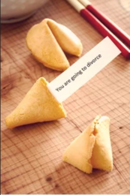 If you got a fortune cookie that told you to divorce your spouse/end your relationship what would you do?