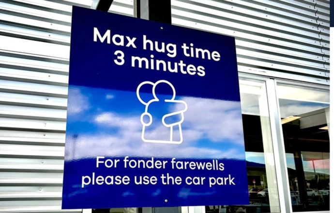 Is 3 minutes long enough for a GOOD-BYE HUG?