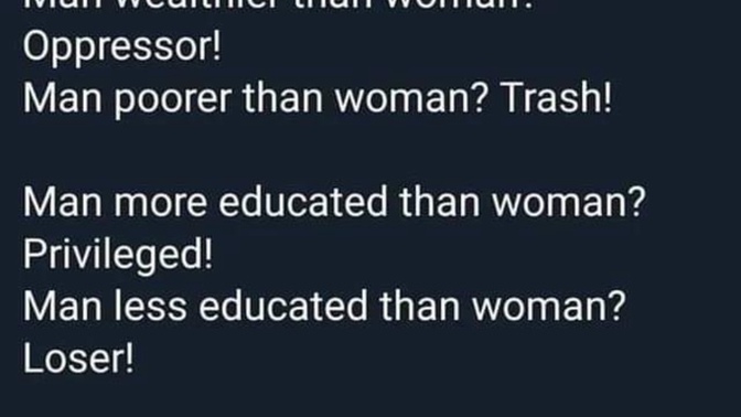 How do you counter feminism 101?