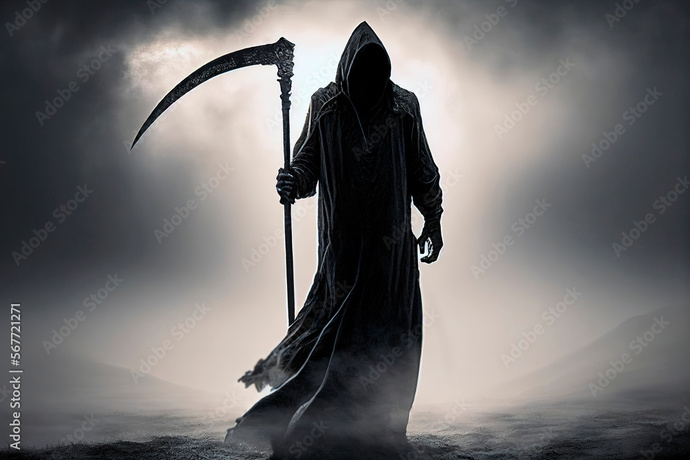 Death knocks on your door. Your response?