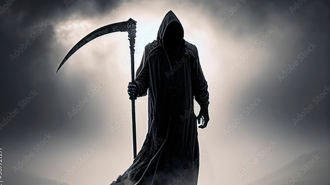Death knocks on your door. Your response?