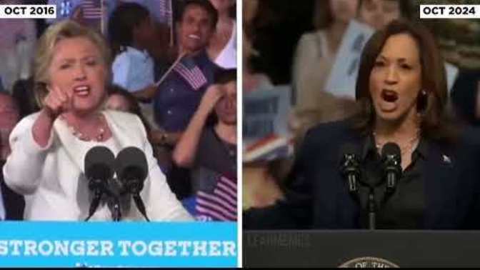 Watch This - Is Kamala Harris Becoming Hillary Clinton?