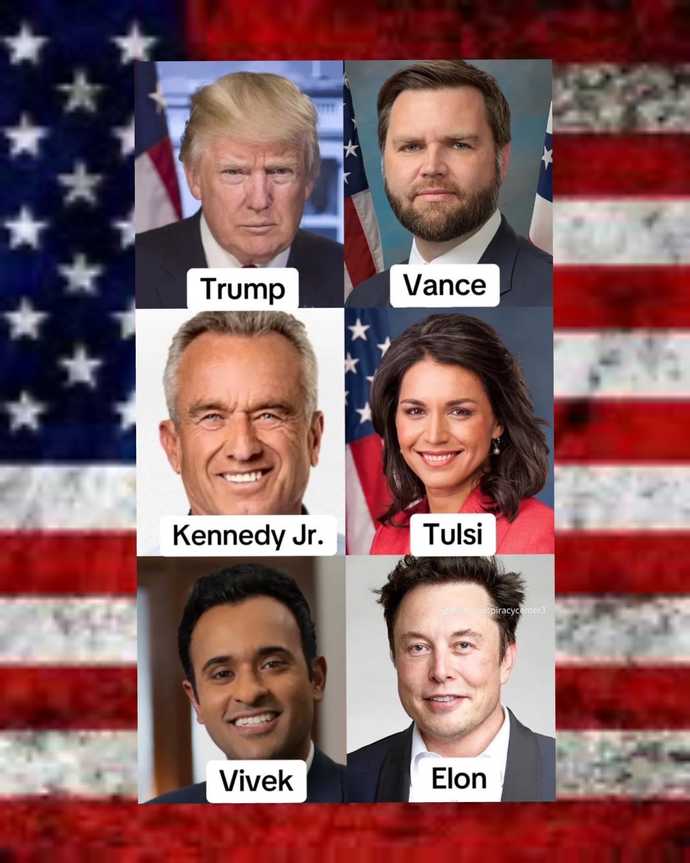 Are You FOR or AGAINST The Trump Administration Including These Members?
