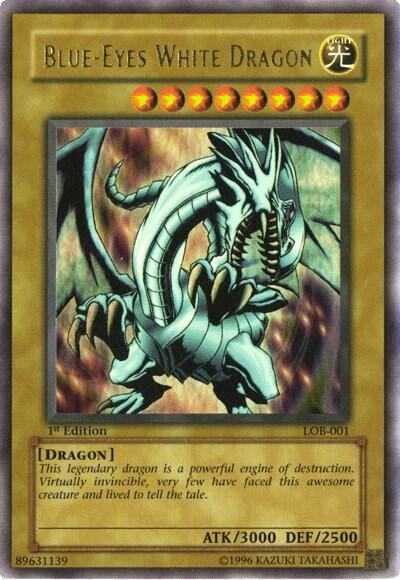 Which version of blue eyes white dragon from Yu-Gi-Oh do you think looks the best?
