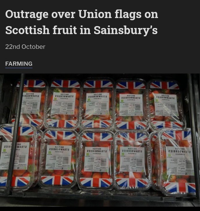 Whats your opinion on national/state flags on food?