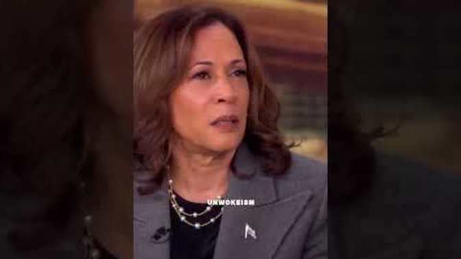 Do you think that the perfect new campaign slogan for Kamala Harris is "There is not a thing that comes to mind"?