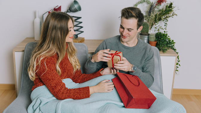 Would you feel happy or embarrassed if your partner constantly gave you gifts?