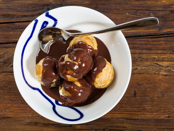 Is profiterole supposed to be sour?