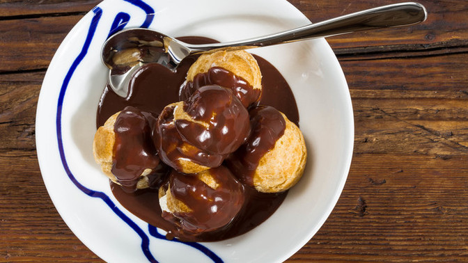 Is profiterole supposed to be sour?