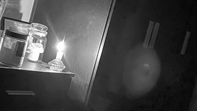 Am I seeing things? What is the image you see in this photo?