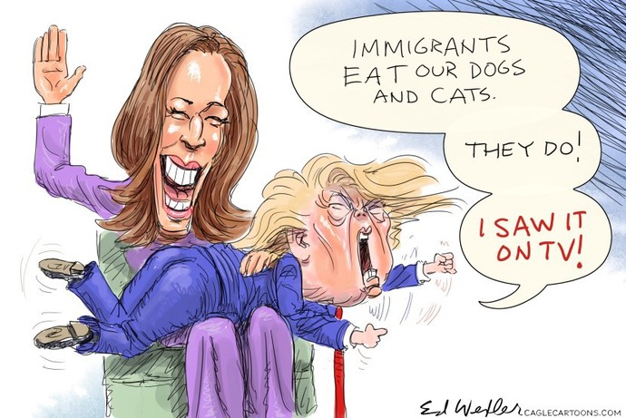 Tucker Carlson said "bad girls" daughters need spankings from "Daddy when he gets home" if disobedient comparing Trump as Dad & USA as "bad girls"?