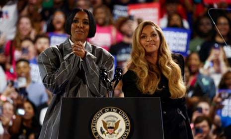 What are your thoughts of Beyoncé and Kelly Rowland’s appearance at Kamala Harris’s rally in Houston, Texas?