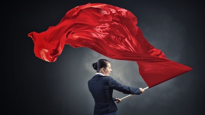 How many red flags are acceptable in a relationship?