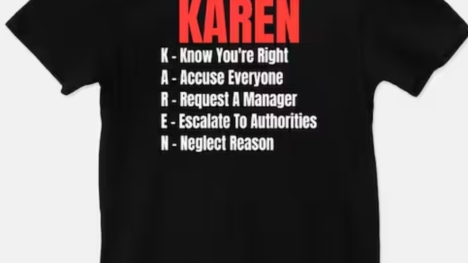 Should Karen's be exposed? What should the consequences be? Publicly shamed? Trespass from store if applicable? Fired? Arrested for hate crimes?